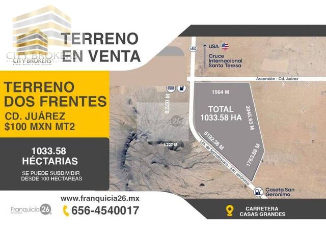 #162 - Terreno para Venta en Juárez - CH - 2